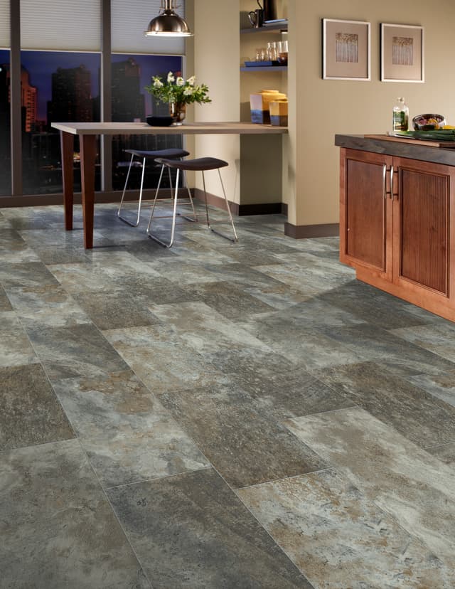 Luxury Vinyl Sheet Gold Colorado Slate 100020