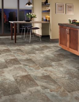 Luxury Vinyl Sheet Platinum Colorado Pebble Bed 130021 Roomscene