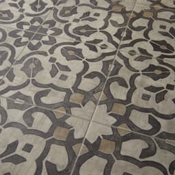 Luxury Vinyl Sheet Platinum Filigree Iron 130353 Angle