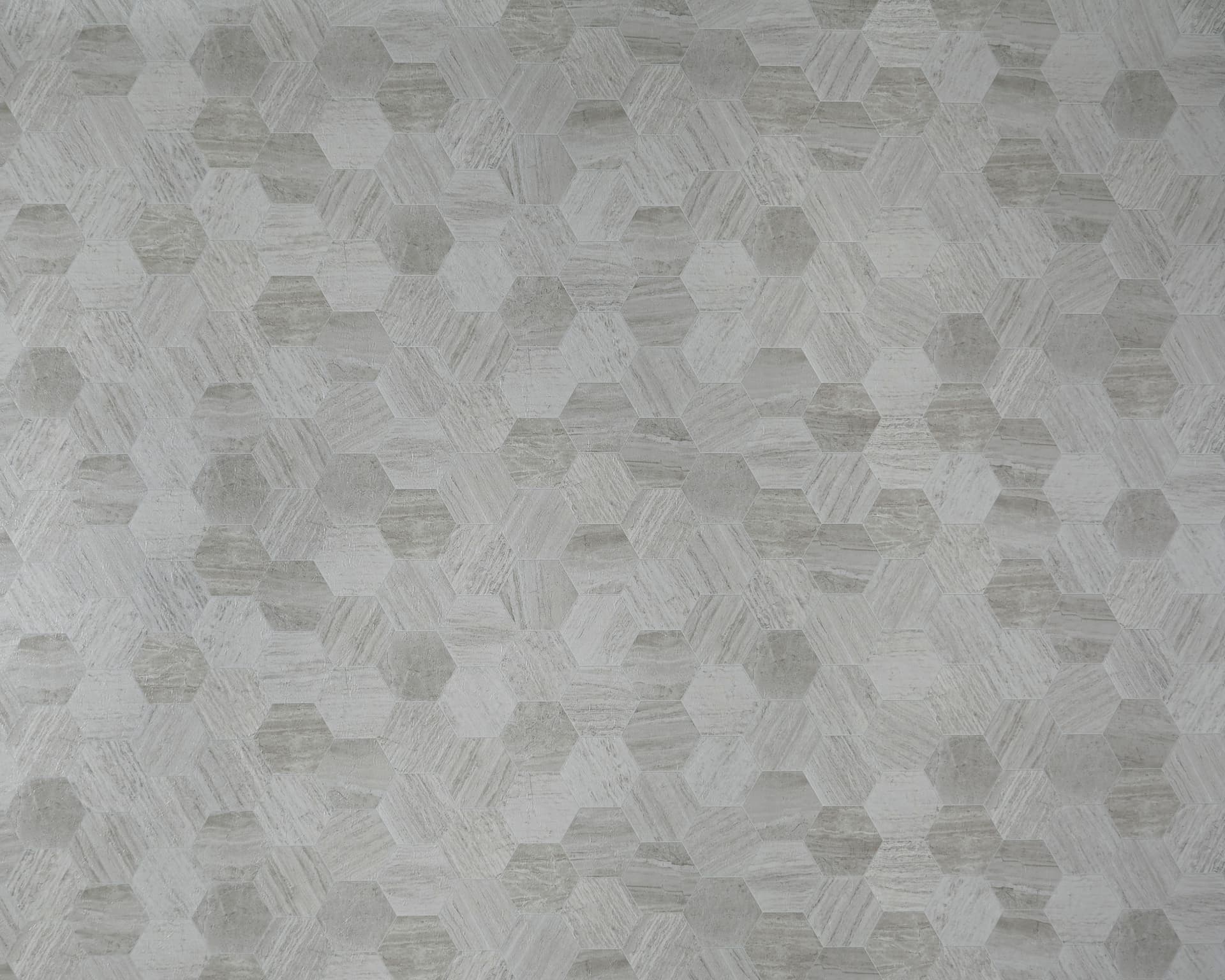 Luxury Vinyl Sheet Silver Hive Swarm 080382 Full 