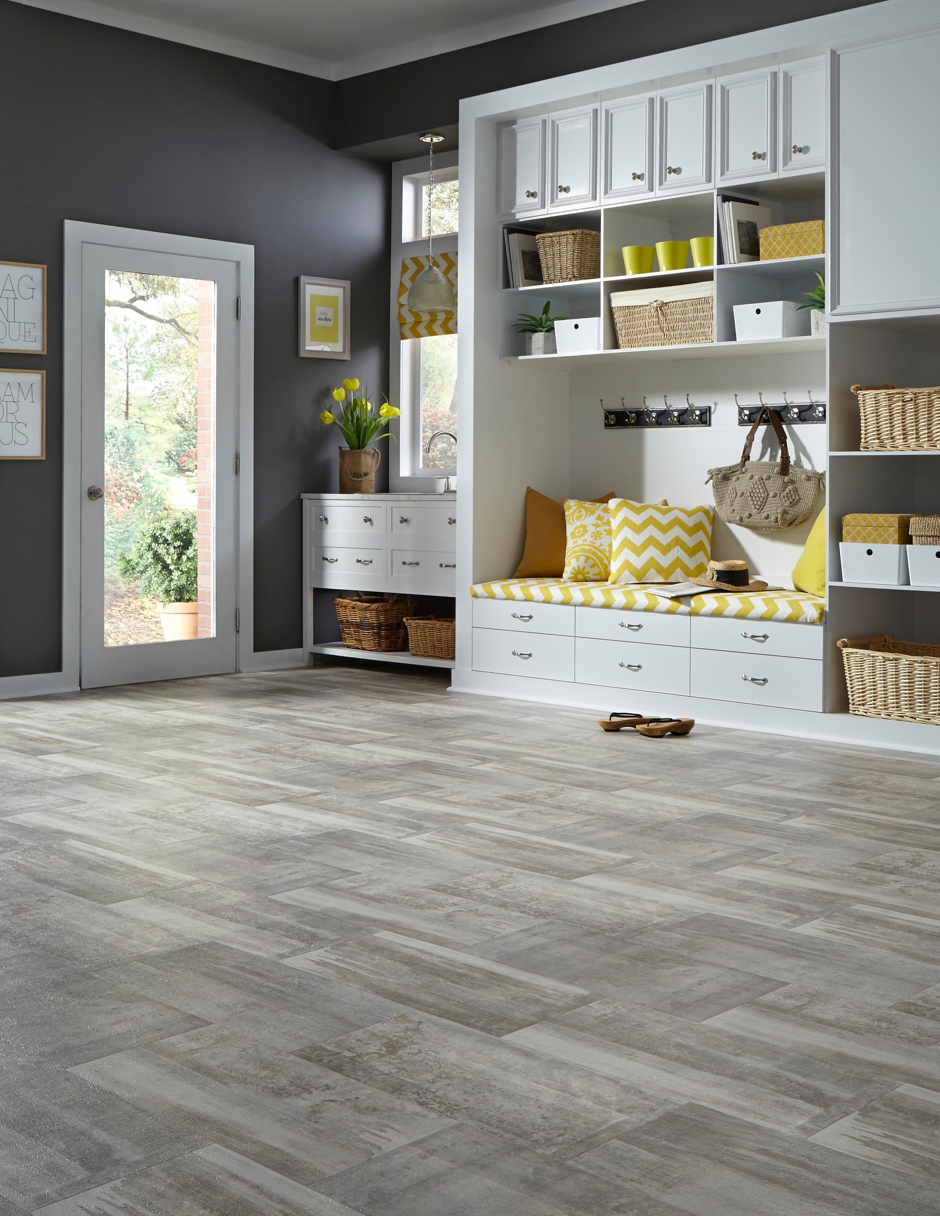 Luxury Vinyl Sheet Gold Patina Ash 100420 | Mannington