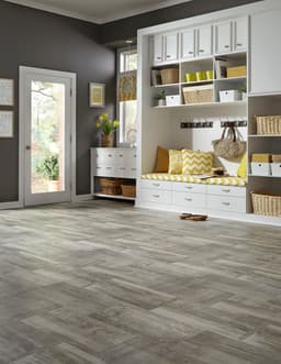 Luxury Vinyl Sheet Platinum Patina Carbon 130421 Roomscene