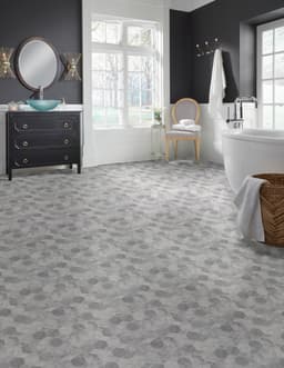 Luxury Vinyl Sheet Platinum Oceana Tide 130442 Roomscene
