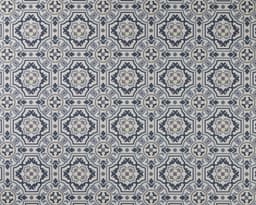 Luxury Vinyl Sheet Gold Tapestry Denim 100452 Full