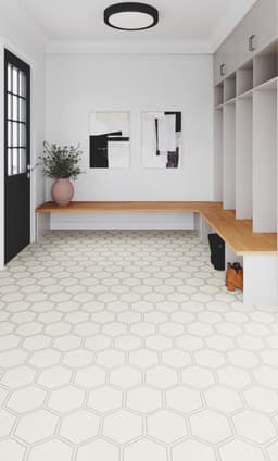 Luxury Vinyl Sheet Platinum Hexx Charm 130521 Roomscene