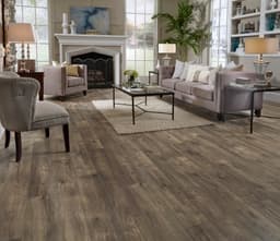Laminate Restoration Collection® Hillside Hickory Stone 28211 Roomscene