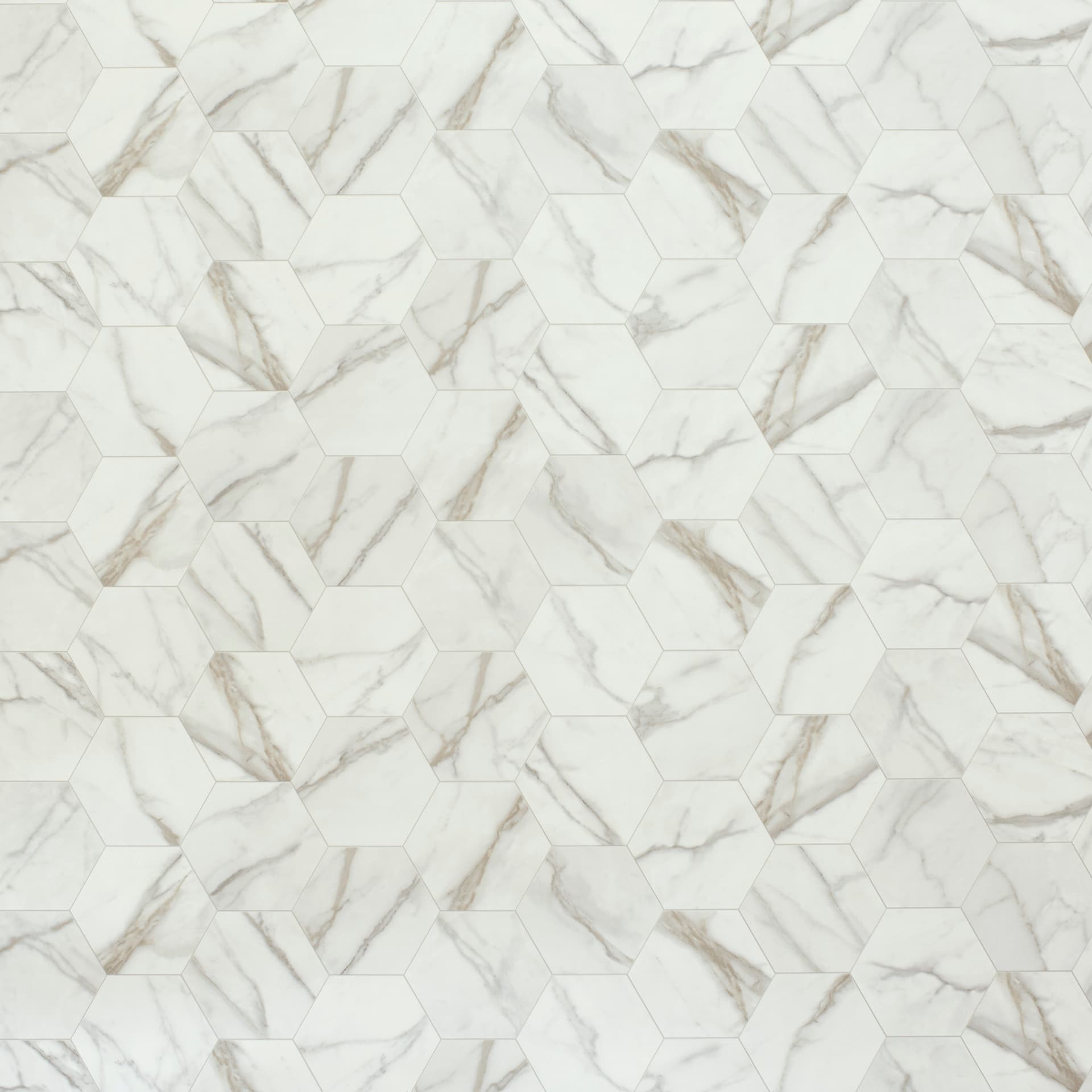 Luxury Vinyl Sheet Platinum Carrara Pearl 130471 | Mannington