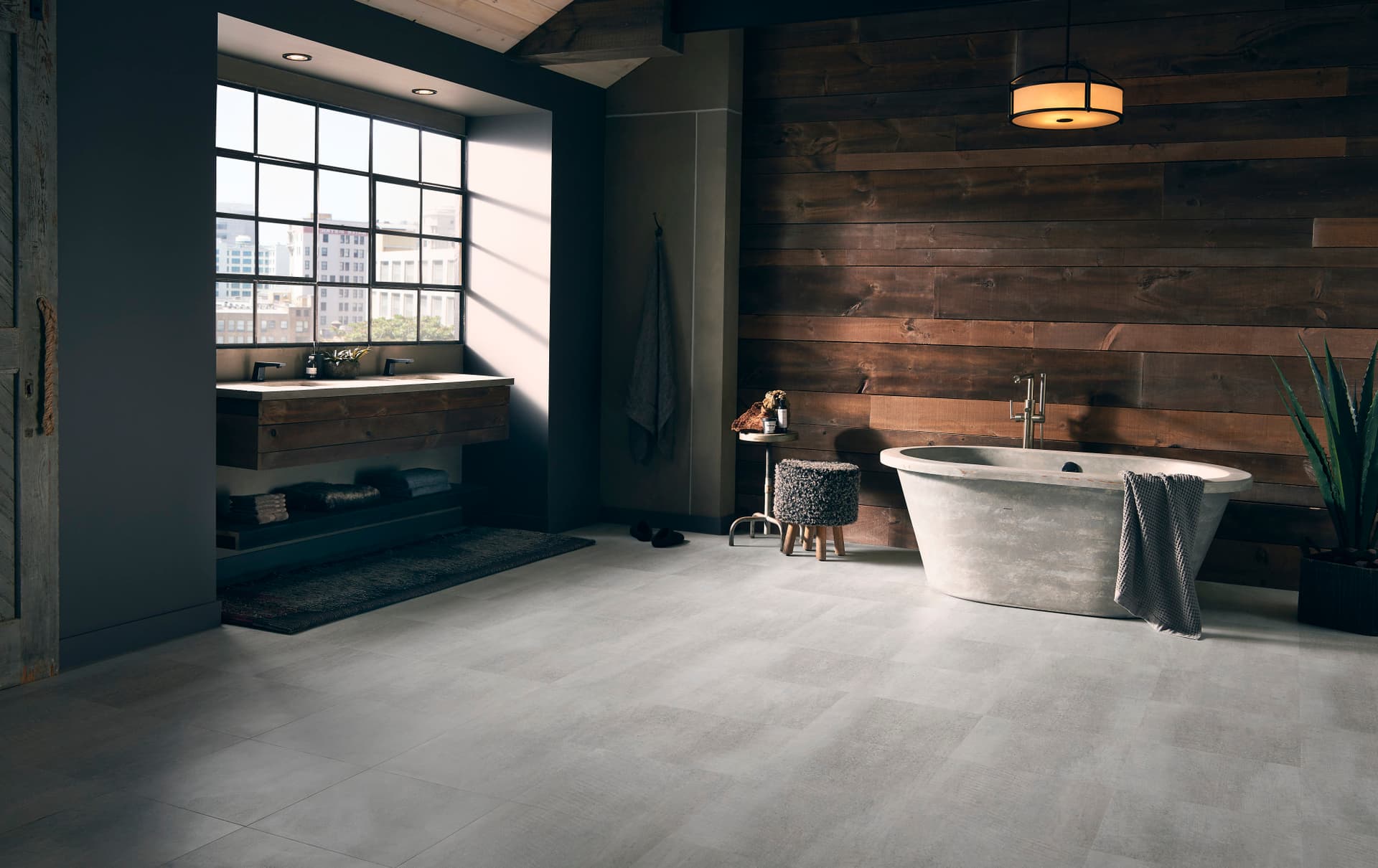 Luxury Vinyl ADURA®Flex Pasadena Pumice FXT442 | Mannington