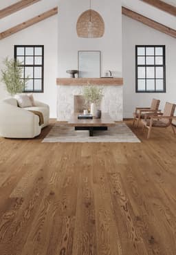 Hardwood Hardwood Chateau Croissant CHT07CRN1 Roomscene
