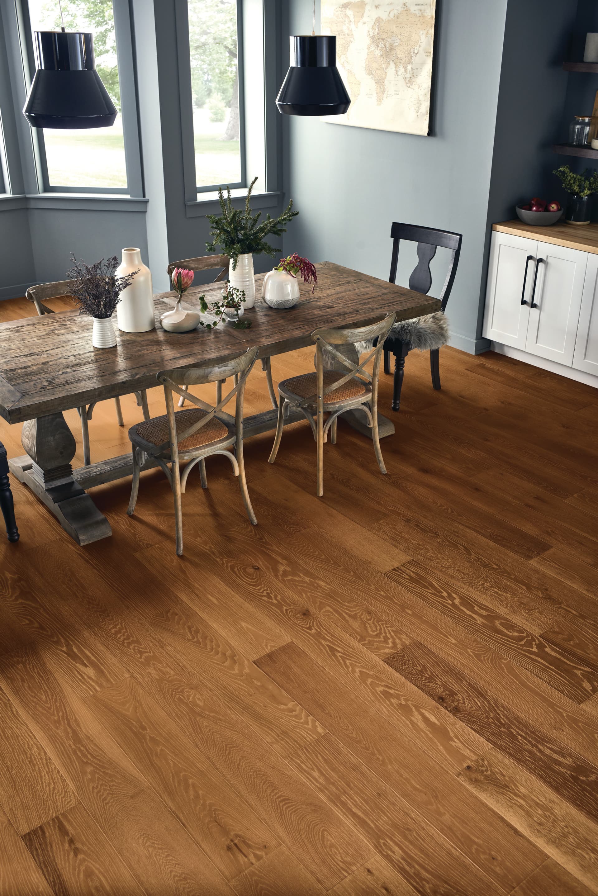 Hardwood Rustics Prospect Park Amber HPLV07AM1 | Mannington