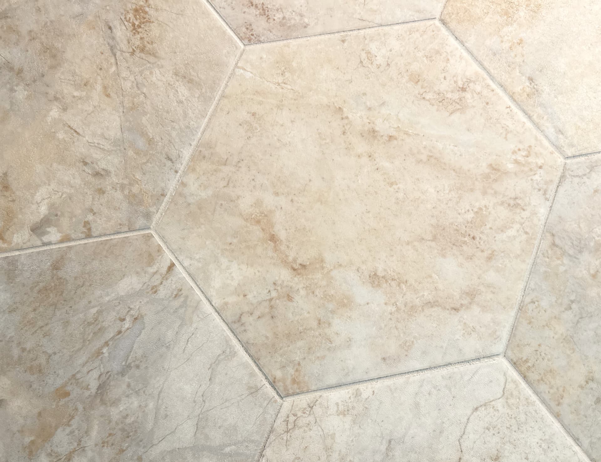 ＊RUN＊ページ　パールアカシア Luxury Vinyl ADURA®APEX Luxxe Hexagon Pearl APS201 | Mannington