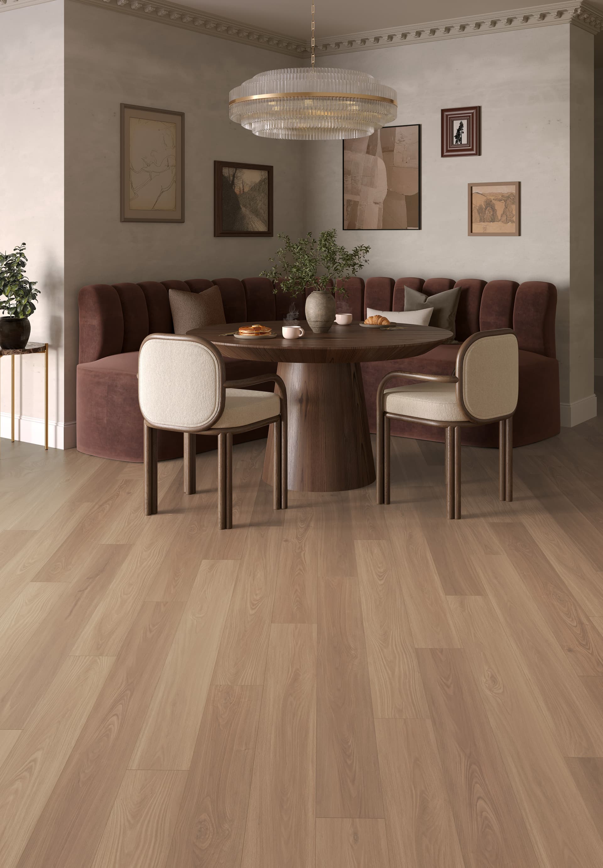 Luxury Vinyl ADURA®Flex Noble Oak Bark FXP823 | Mannington