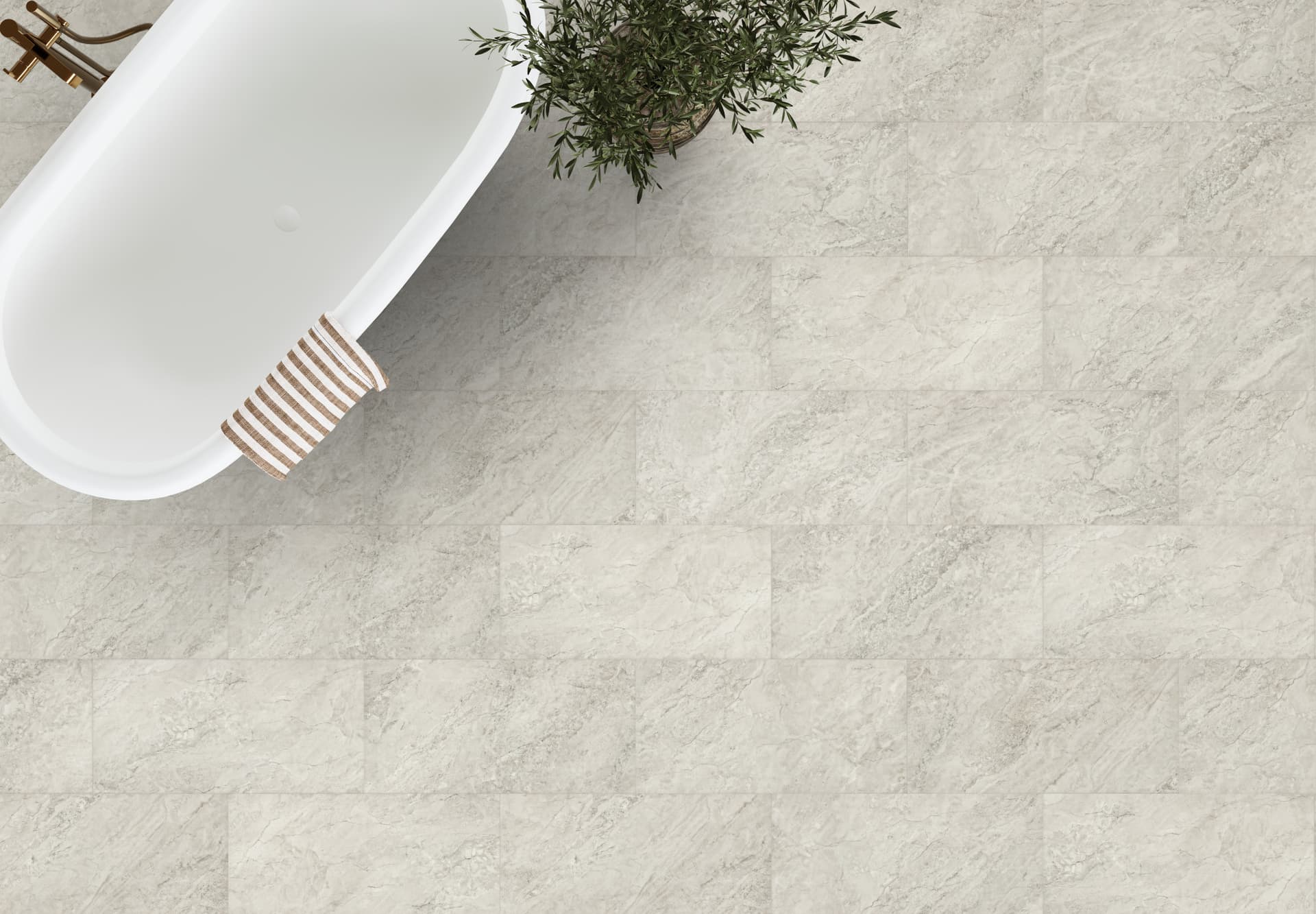 Luxury Vinyl ADURA®Flex Basilica Granite FXR500 | Mannington