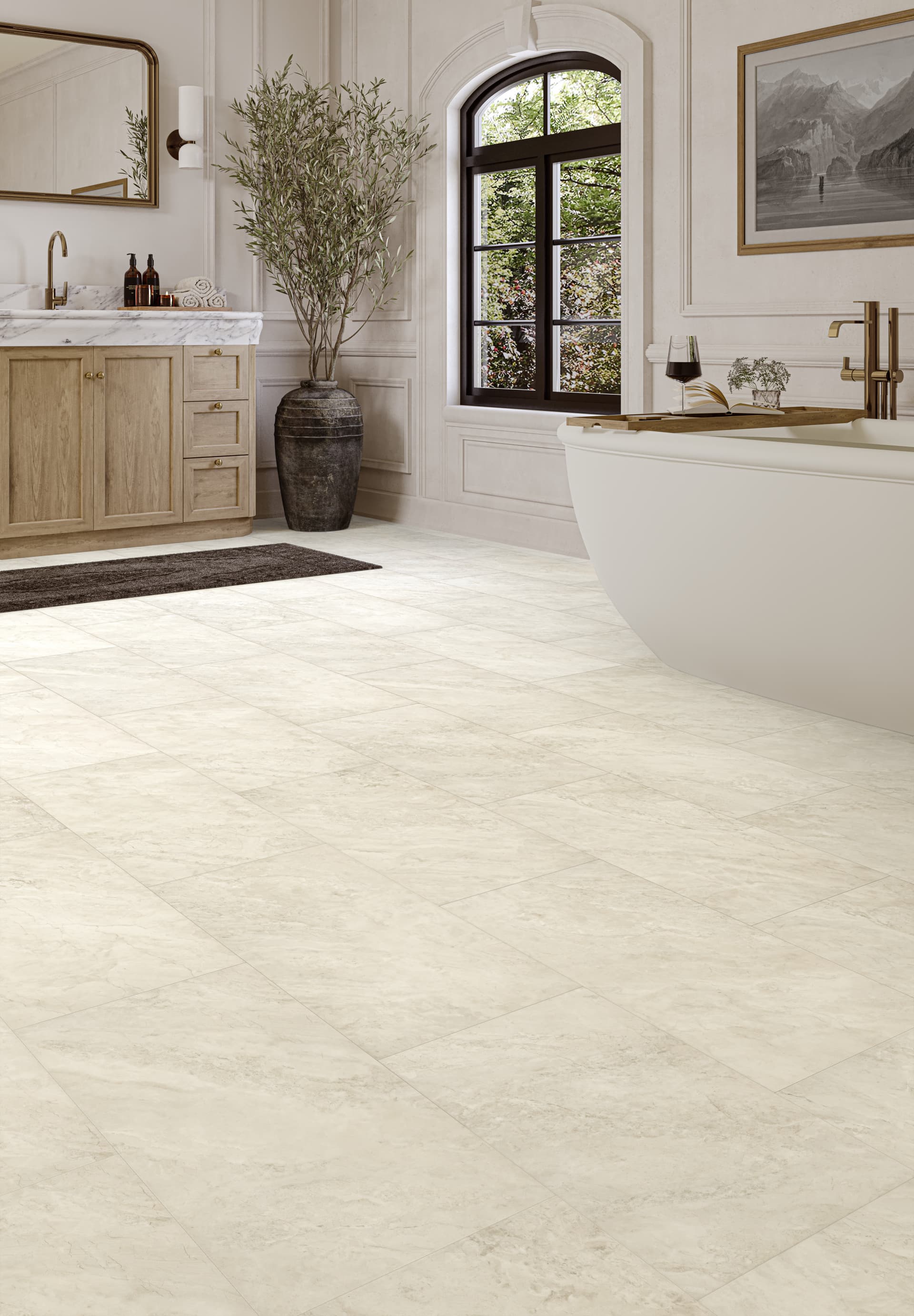 Luxury Vinyl ADURA®Flex Basilica Pillar FXR501 | Mannington