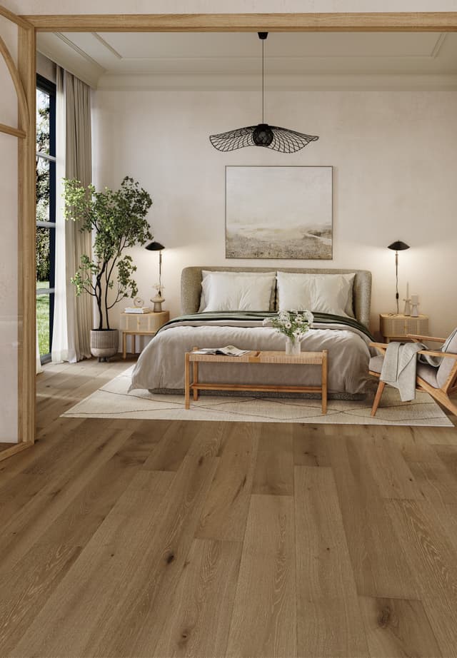 Hardwood Rustics Monogram Mocha MNG08MOC1