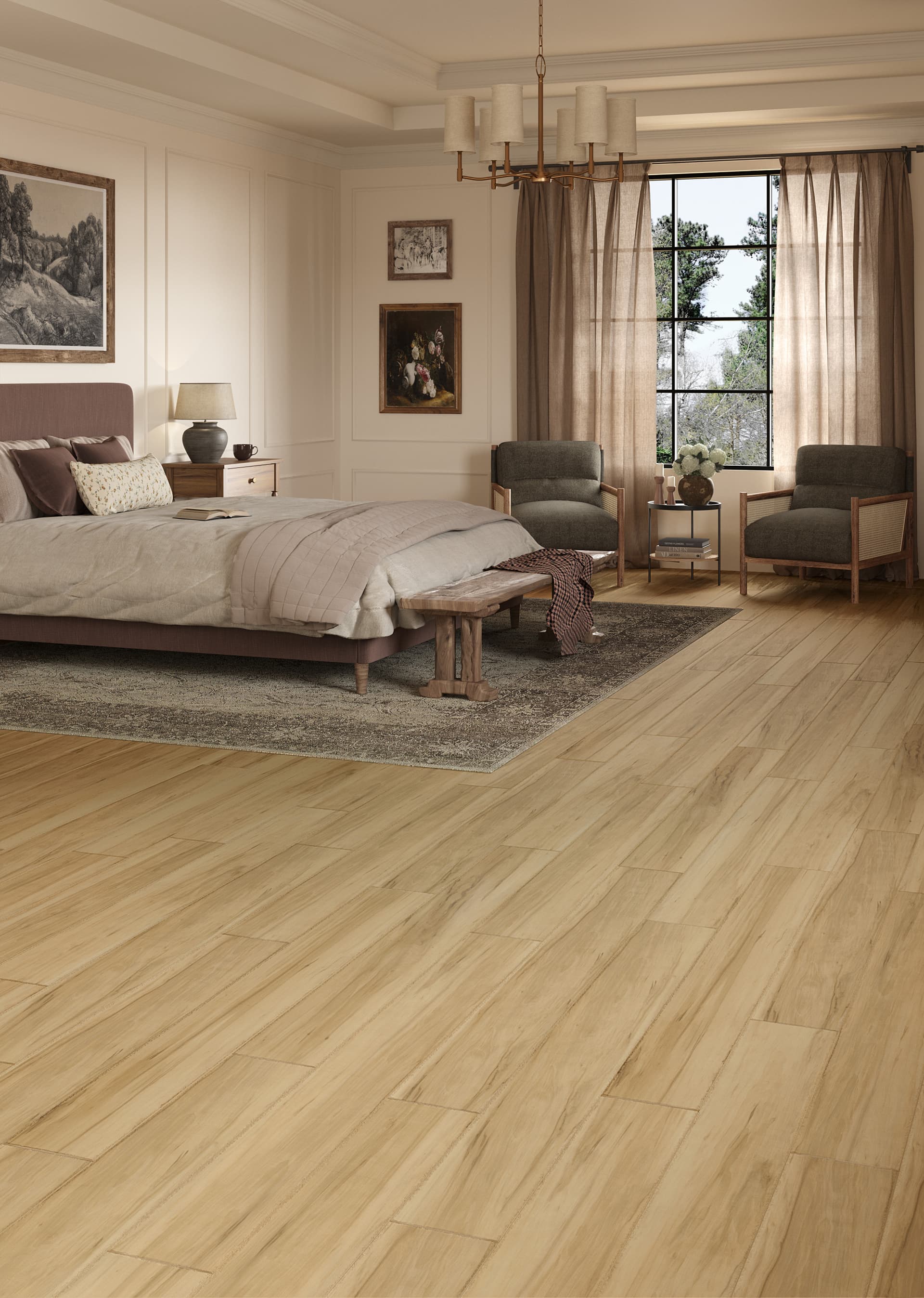 モルトDREAM 4枚　ボアロアックス Luxury Vinyl ADURA®Rigid Gala Blossom RPB800 | Mannington