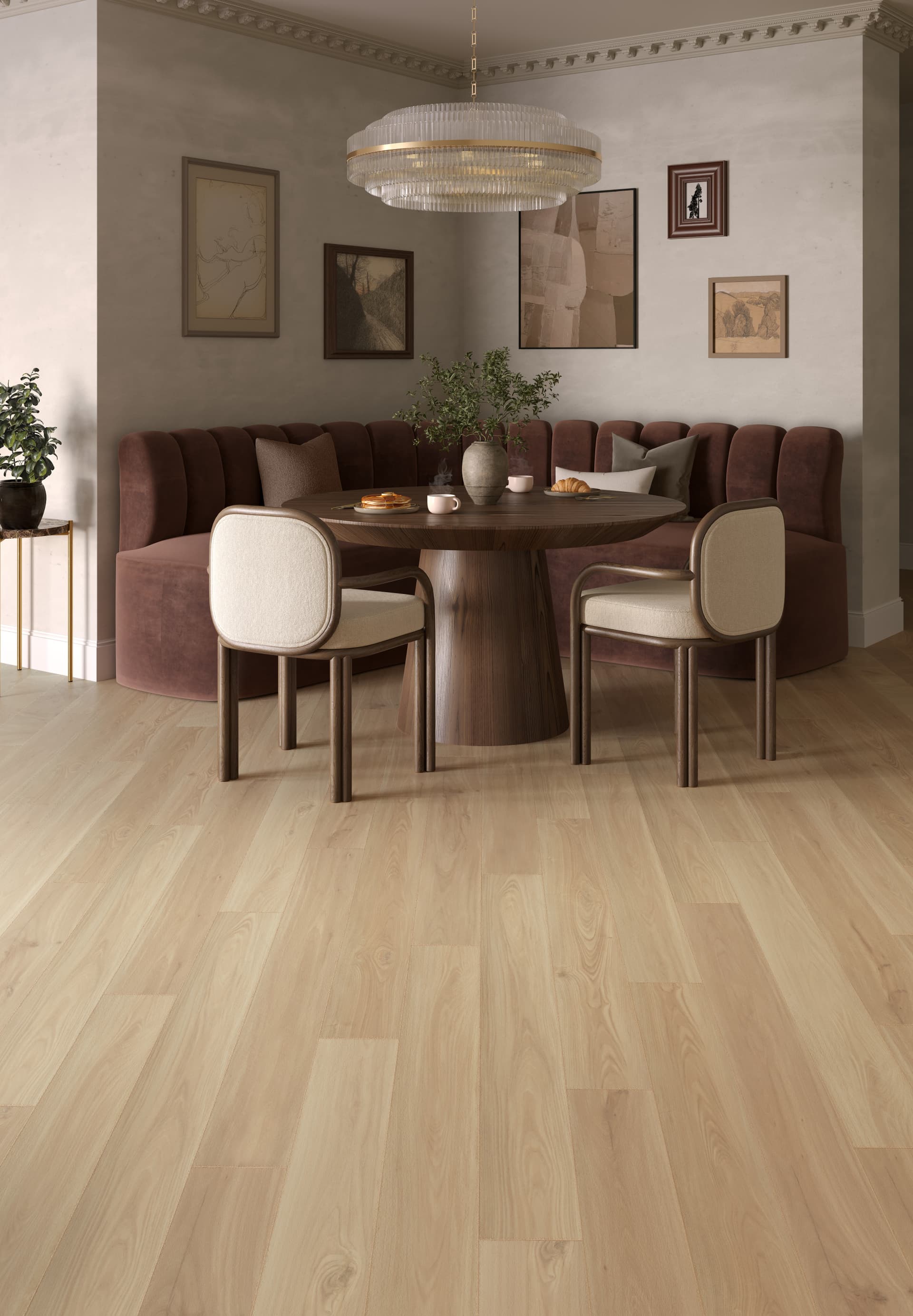 Luxury Vinyl ADURA®Rigid Noble Oak Dry Leaf RPB820 | Mannington