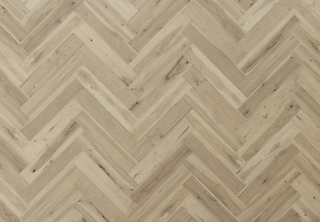 Hardwood Handcrafted Provence Herringbone Blanc MSPH07BLC1