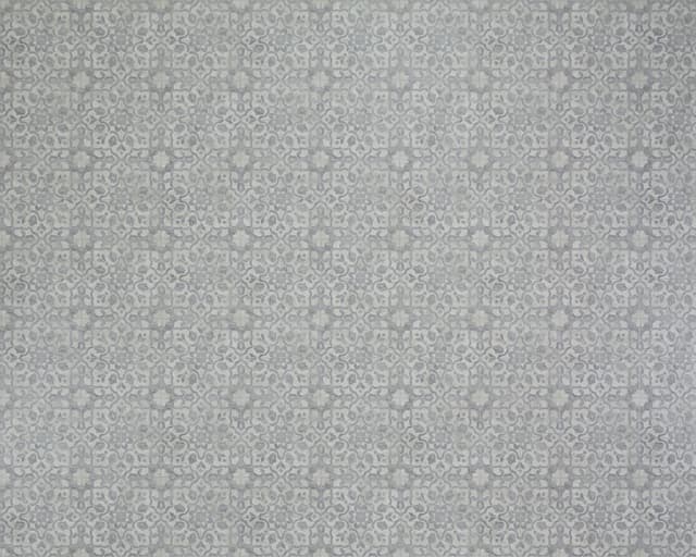 Luxury Vinyl Sheet Silver Filigree Pewter 080352