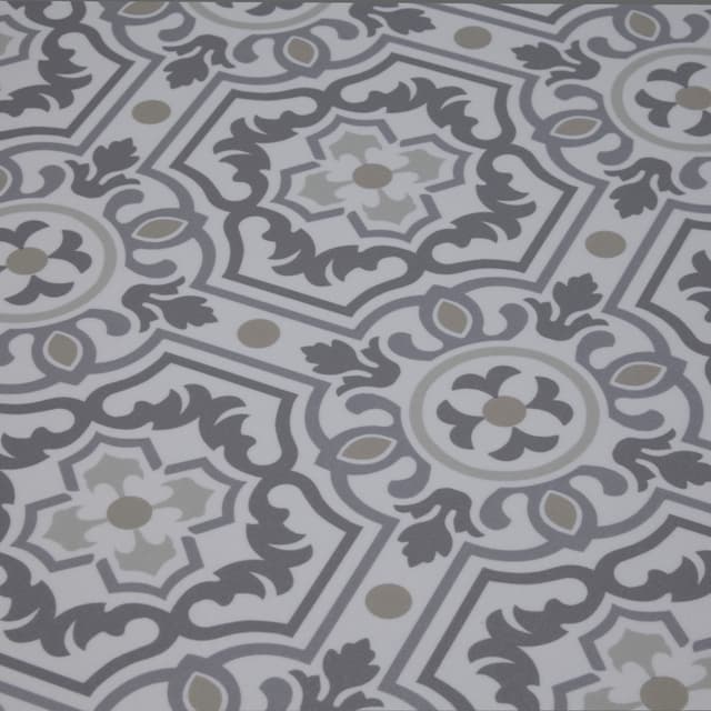 Luxury Vinyl Sheet Silver Tapestry Linen 080450