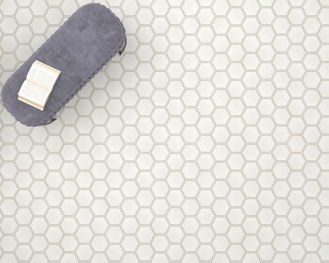 Luxury Vinyl Sheet Silver Hexx Charm 080521