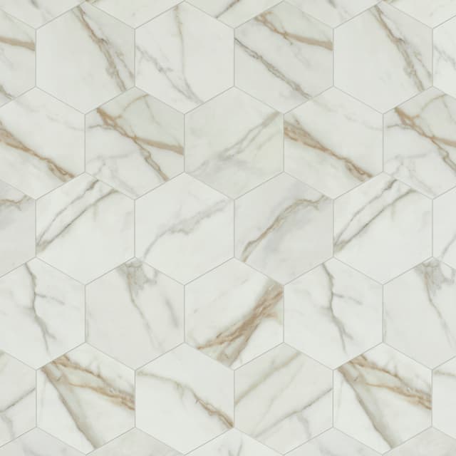 Luxury Vinyl Sheet Silver Carrara Ivory 080470