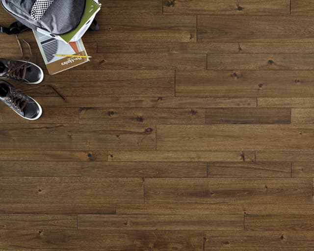 Hardwood Handcrafted Bengal Bay Random Saffron BBR05SN1