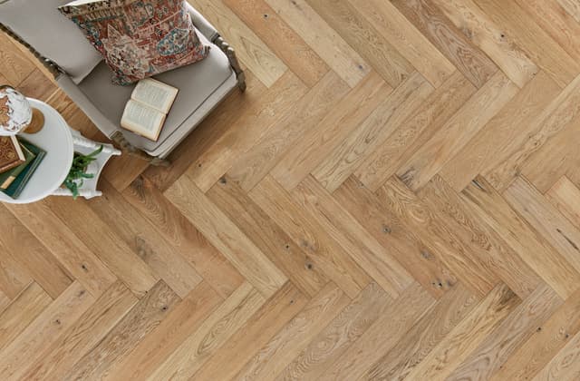 Hardwood Rustics Park City Herringbone Natural HPLS37NATF1