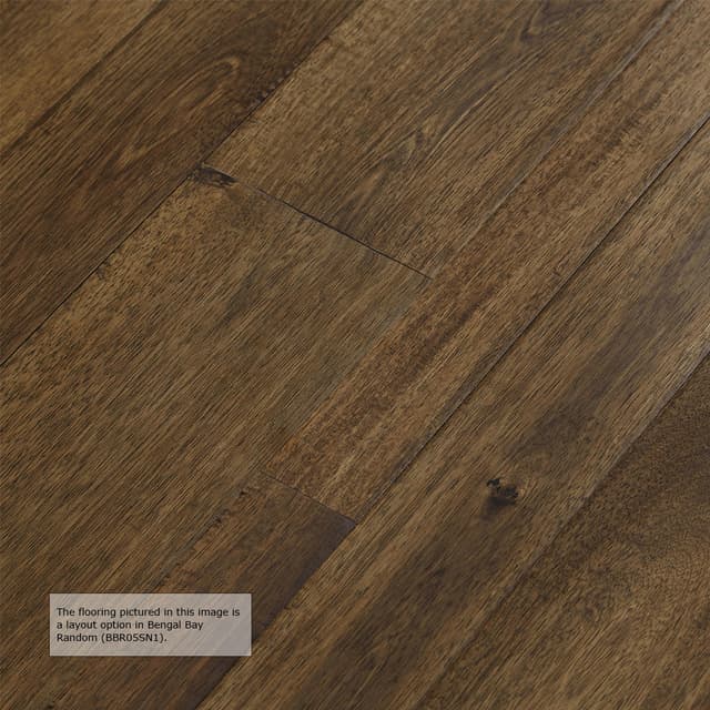 Hardwood Handcrafted Bengal Bay Saffron BBP05SN1