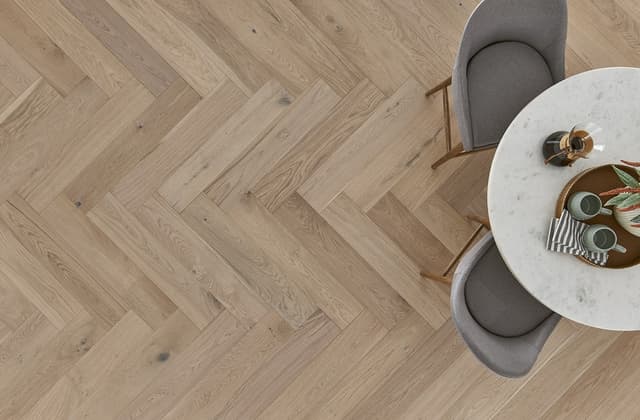 Hardwood Rustics Park City Herringbone Summit HPLS37SUMF1