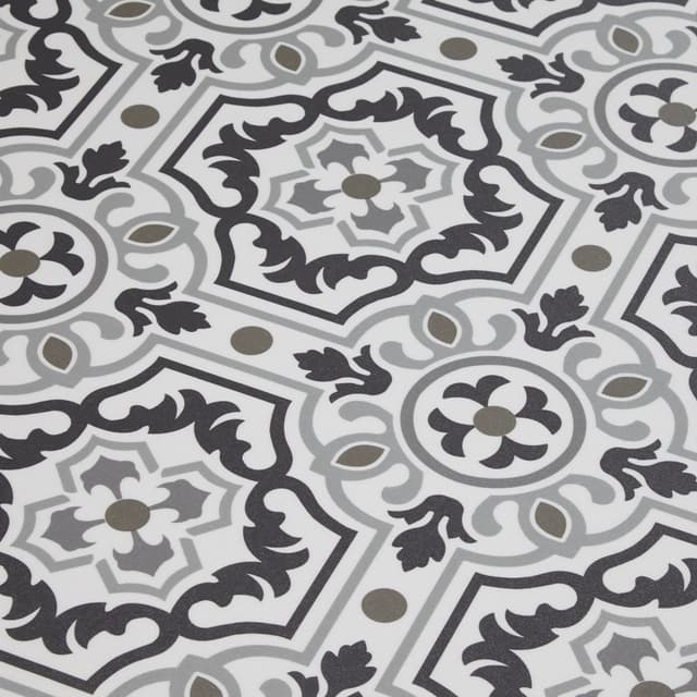 Luxury Vinyl Sheet Silver Tapestry Wool 080451