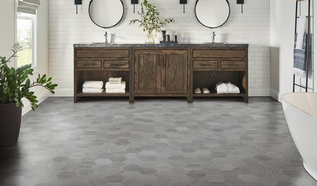 Luxury Vinyl Sheet Platinum Hive Swarm 130382