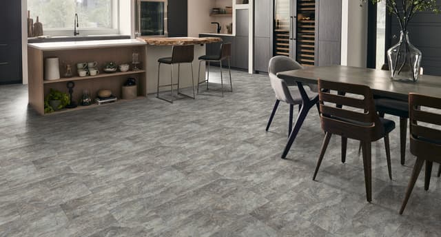 Luxury Vinyl Sheet Platinum Serena Volcanic Ash 130082