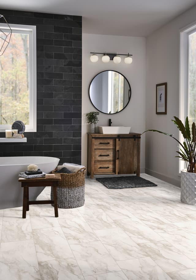 Luxury Vinyl Sheet Platinum Valenica Promenade 130541